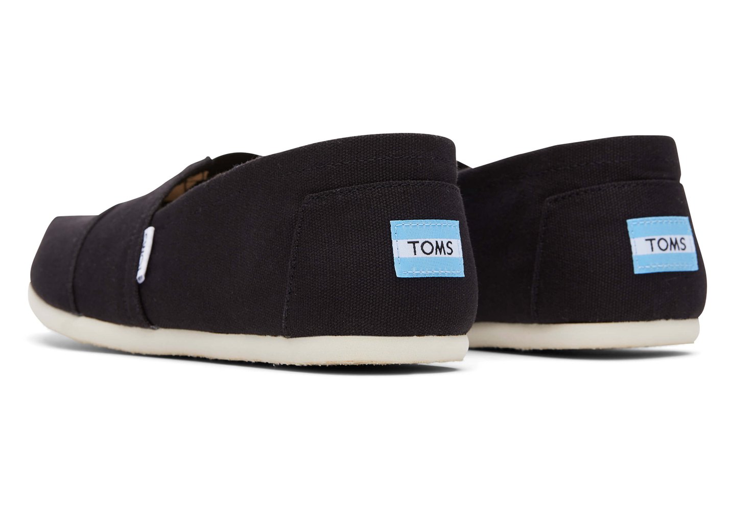 Toms Alpargata Canvas Espadrille Black - Mens - 67041-ZMLD